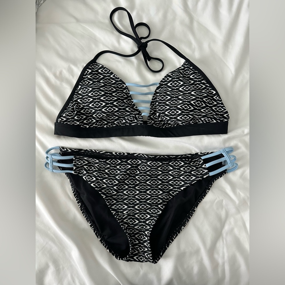 Ambrielle Black Bikini Top